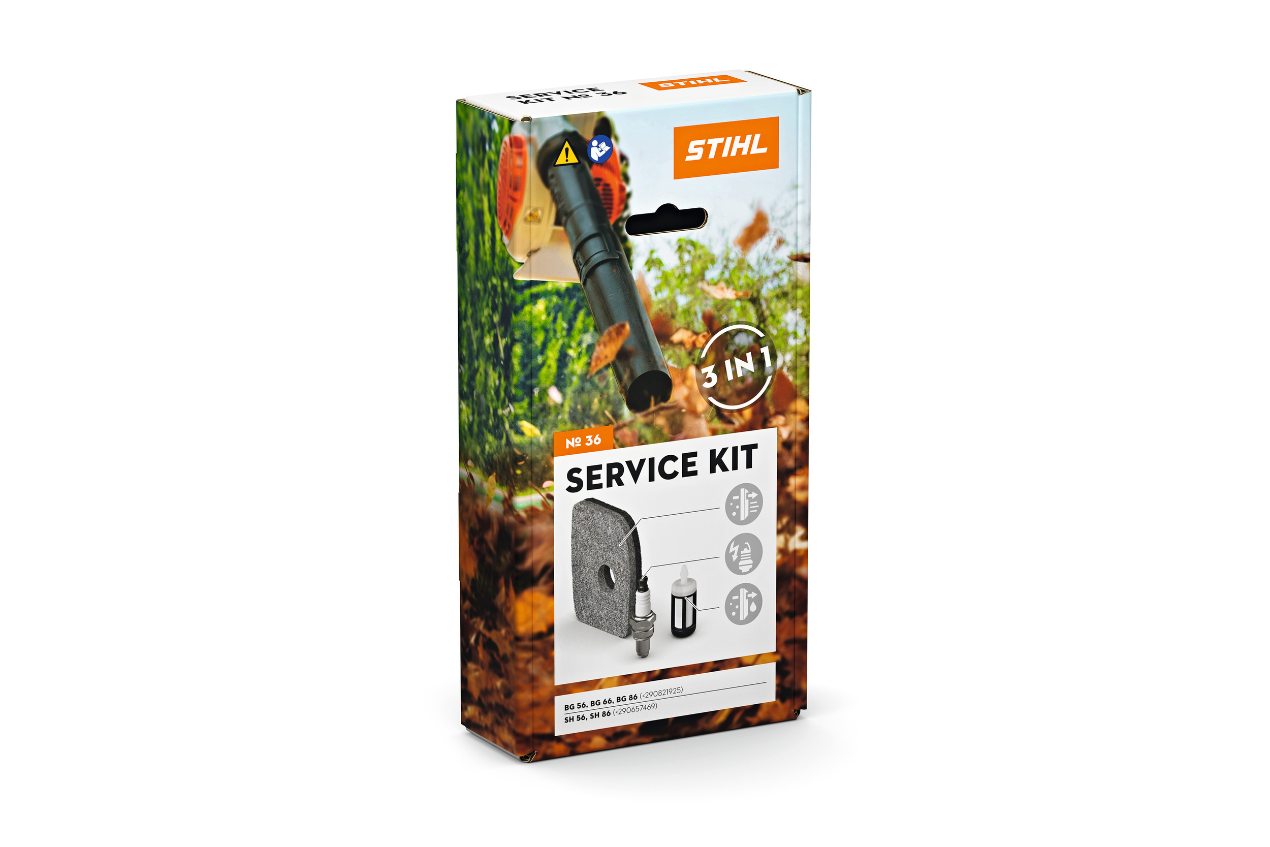 Stihl Service Kit 36 BG56, BG66,  BG86*, SH56, SH86*